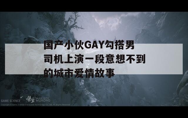 国产小伙GAY勾搭男司机上演一段意想不到的城市爱情故事