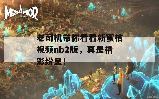 老司机带你看看新蜜桔视频nb2版，真是精彩纷呈！