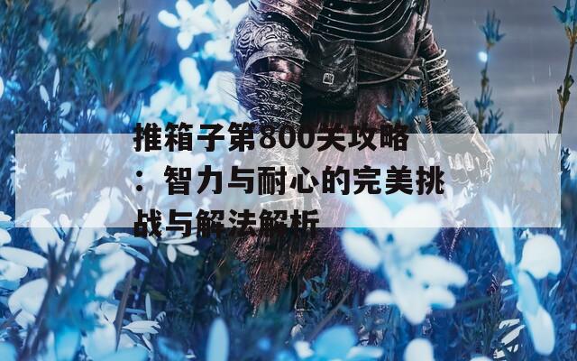 推箱子第800关攻略：智力与耐心的完美挑战与解法解析