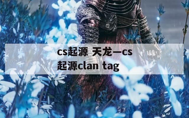 cs起源 天龙—cs起源clan tag