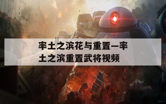 率土之滨花与重置—率土之滨重置武将视频