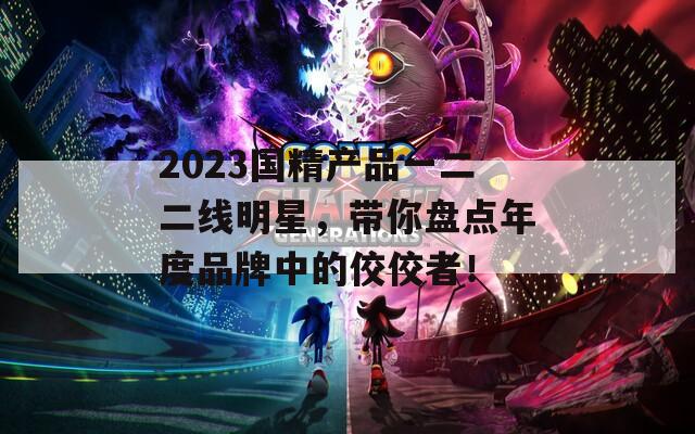 2023国精产品一二二线明星，带你盘点年度品牌中的佼佼者！