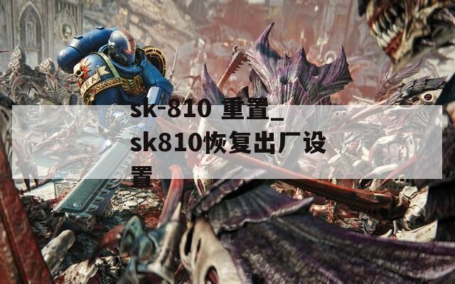 sk-810 重置_sk810恢复出厂设置